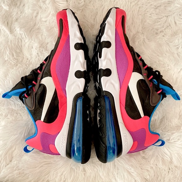 Nike Air Max React 270 Hyper Pink Sneakers - Picture 5 of 7